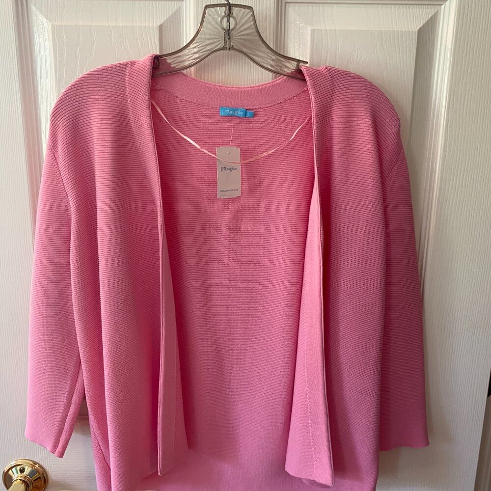 J McLaughlin Open Cardigan